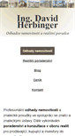 Mobile Screenshot of herbinger.cz